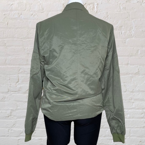 Asos Design oversized bomber jacket green large - Picture 3 of 7
